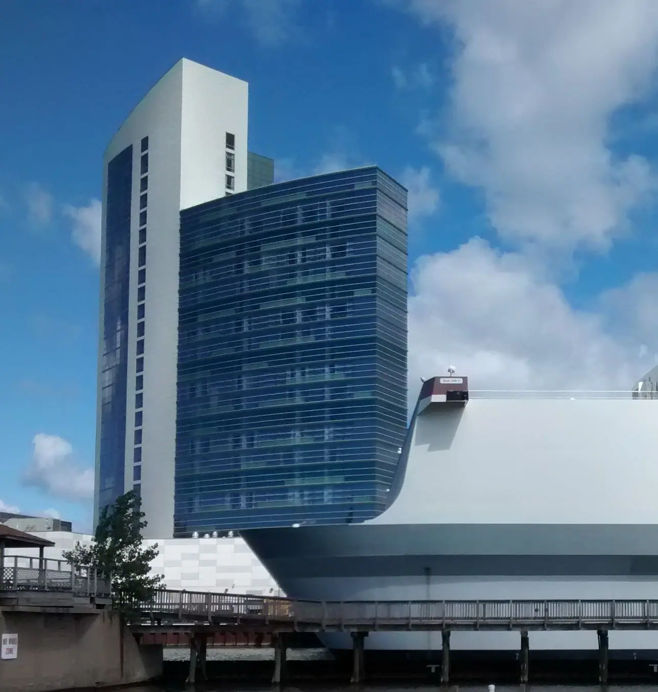 Blue Chip Casino hotel tower in Michigan City