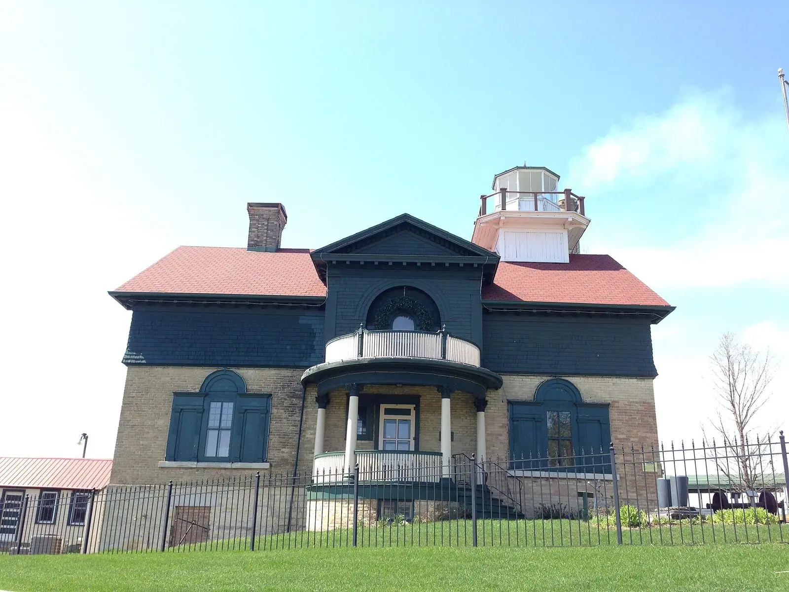 The Old Michigan City Lighthouse museum building